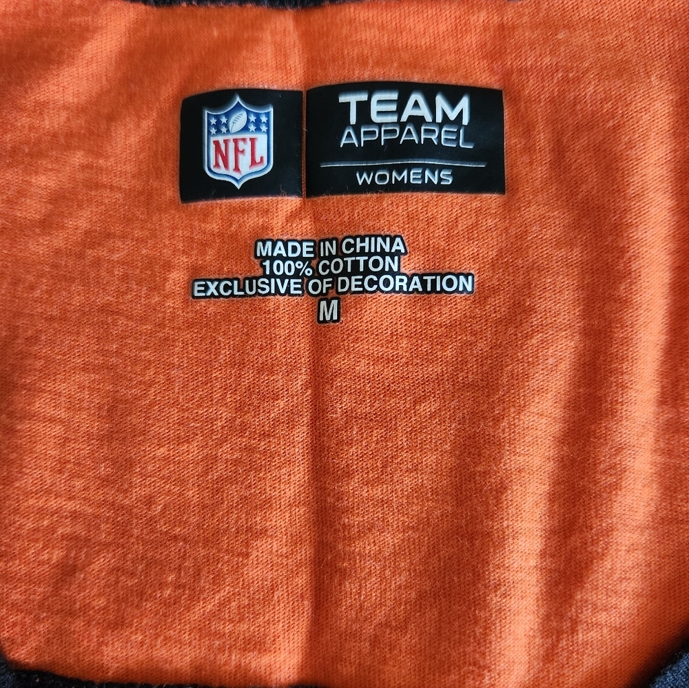Cincinnati Bengals Womens Tee Shirt Size M and Hat - Picture 7 of 11